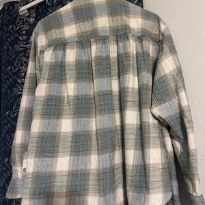 Lucky Brand Blue Plaid Shirt